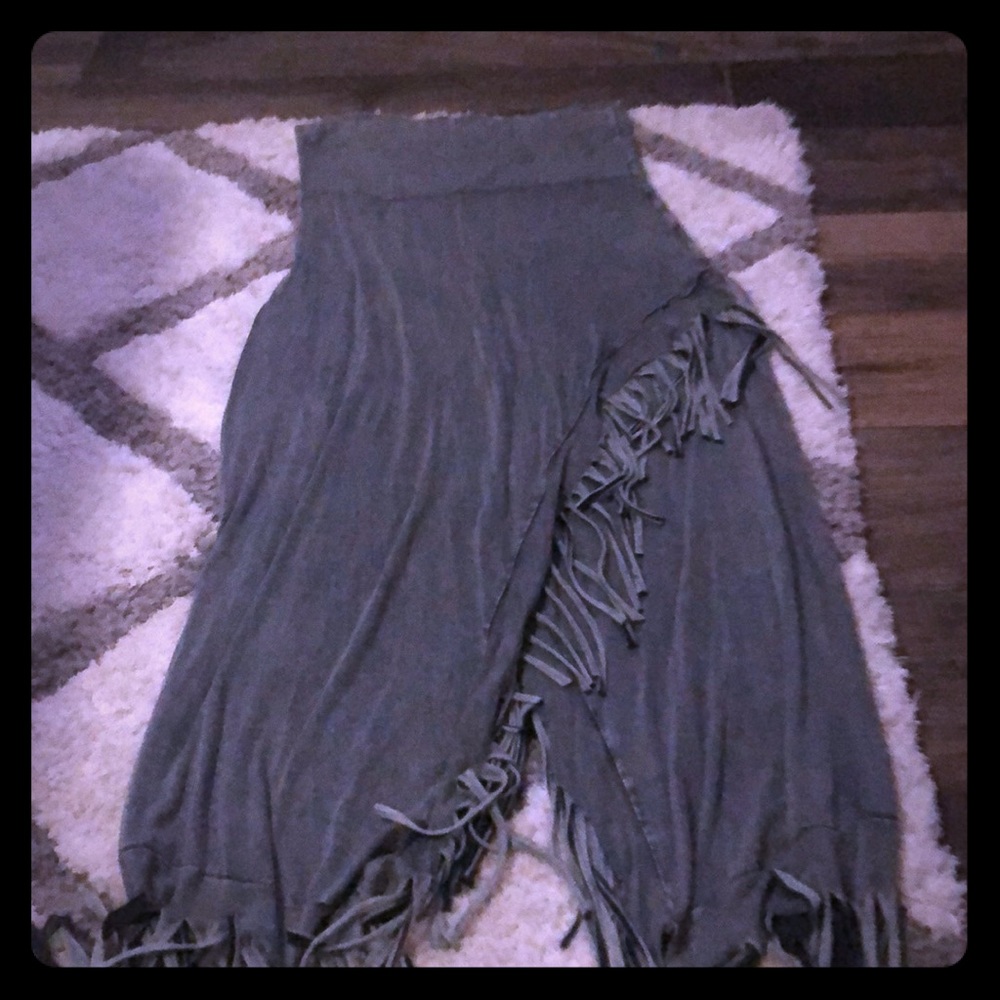 Strapless Fringe dress